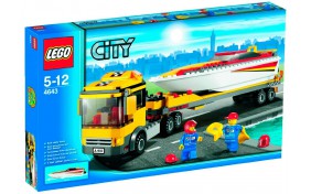 Перевозчик скоростной моторной лодки Lego City