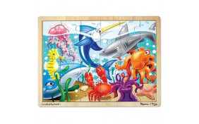 Пазлы начального уровня Melissa & Doug "Морская жизнь"