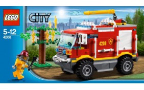 Пожарная машинка 4х4 Lego City