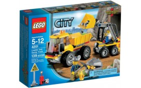 Погрузчик и самосвал Lego City