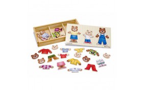 Игровой набор одень семью медведей Melissa & Doug