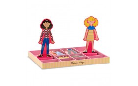 Игровой набор магнитная одевалка Эбби и Эмма Melissa & Doug