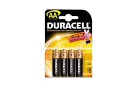 Батарейка Duracell (AA) LR-6 1500 NEW - 4 шт