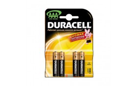 Батарейка Duracell Basic AAA - 4 шт