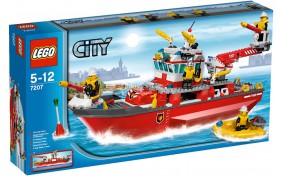 Пожарный катер Lego City