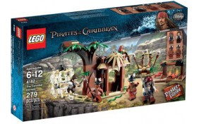 Побег от каннибалов Lego Pirates of the Caribbean