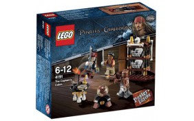 Каюта капитана Lego Pirates of the Caribbean